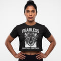 FEARLESS Women's Crop Top - Black