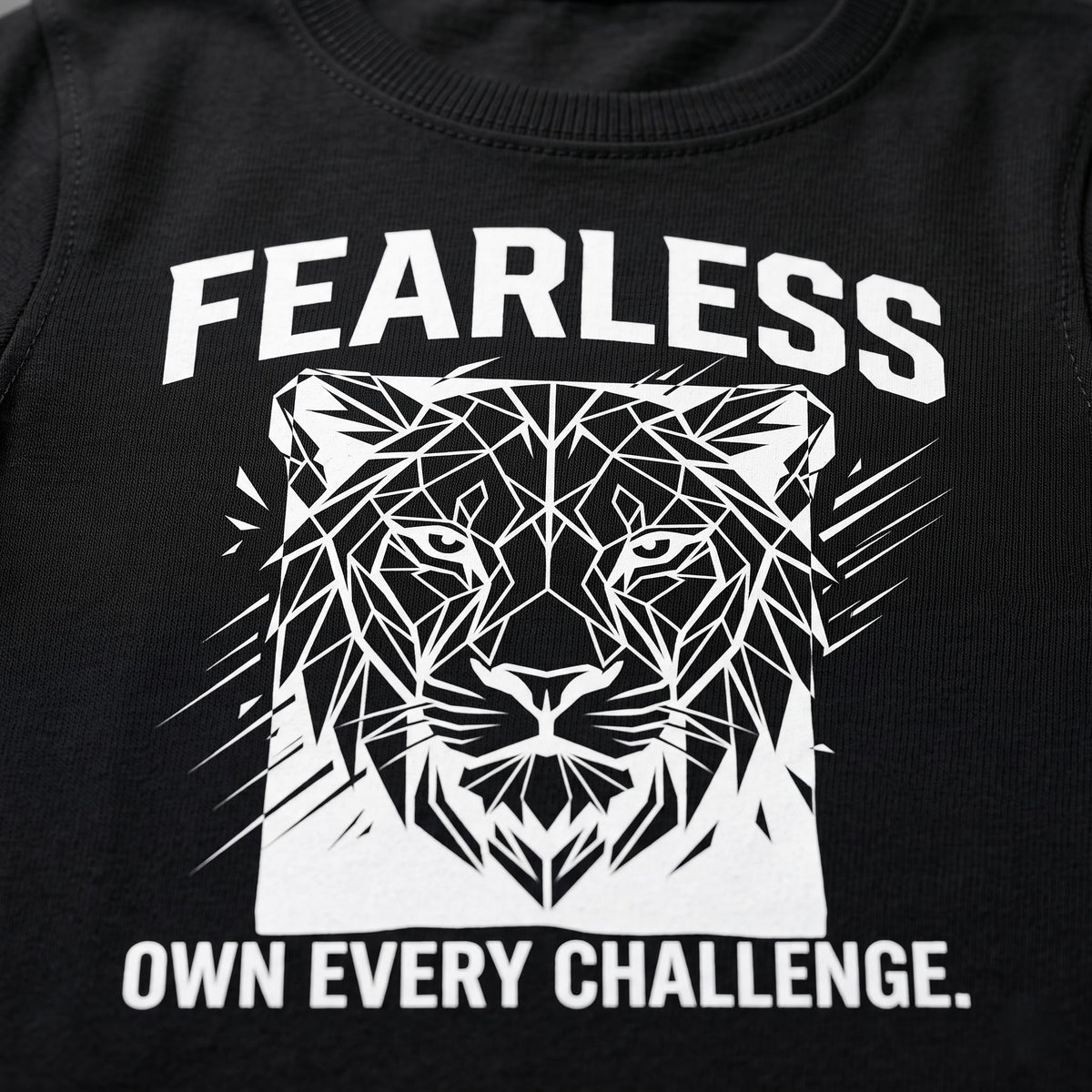 FEARLESS Women's Gym T-Shirt - Black