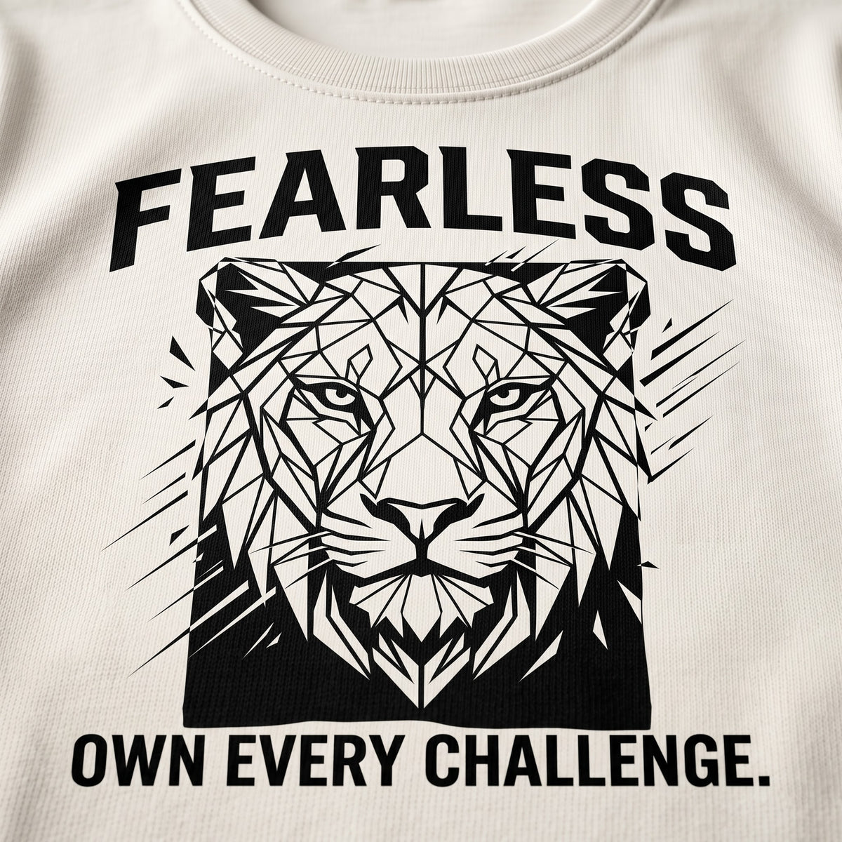 FEARLESS Women's Gym T-Shirt - White