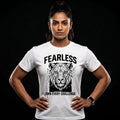 FEARLESS Women's Gym T-Shirt - White