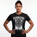 FEARLESS Women's Gym T-Shirt - Black