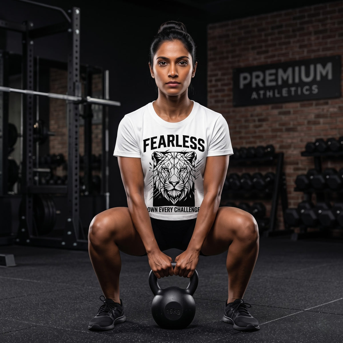 FEARLESS Women's Crop Top - White
