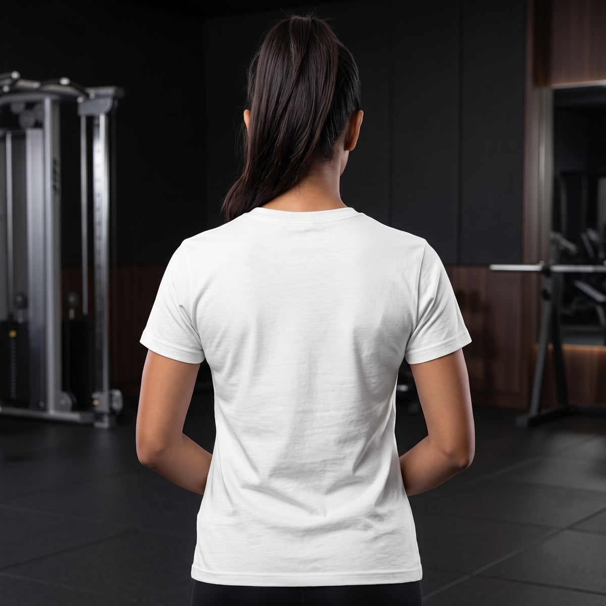 UNSTOPPABLE Women's Gym T-Shirt - White