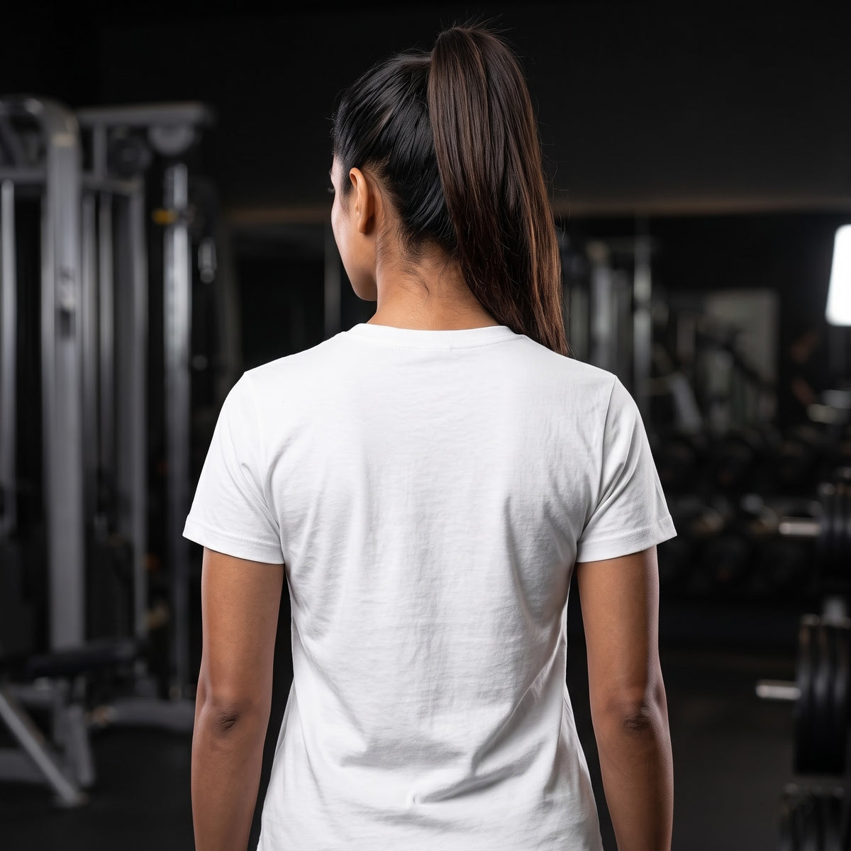 RELENTLESS Women's Gym T-Shirt - White